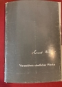 Ernst Krenek. Verzeichnis sämtlicher Werke 1918 - 1964.