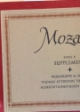 Thomas Attwoods Theorie- und Kompositionsstudien bei Mozart. (Neue Ausgabe Sämtlicher Werke, Serie X: Supplement)