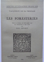 Les Foresteries. (Texte de l'édition de 1555 publié avec une introduction et des notes par Marc Bensimon)