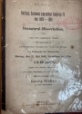 Haltung Sachsens gegenüber Heinrich 4 von 1083 - 1106. (Dissertation Univ Breslau)