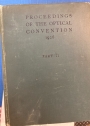 The Proceedings of the Optical Convention, 1926. Part 2 [only].