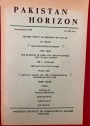 Pakistan Horizon. Second Quarter, 1968, Vol 21, No 2.