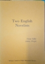 Two English Novelists: Aphra Behn and Anthony Trollope. (Papers read at a Clark Library Seminar, 1974).