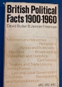 British Political Facts 1900 - 1960.