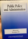 Public Policy and Administration. Special Issue: Governance UK. Volume 18, No 2, Summer 2003.