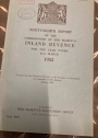 98th Report of the Commissioners of His Majesty's Inland Revenue for the year ended 31st March 1955.