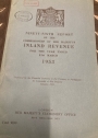 96th Report of the Commissioners of His Majesty's Inland Revenue for the year ended 31st March 1953.