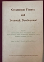 Government Finance and Economic Development.