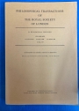 A Discussion on Scientific Research in Antarctica (Philosophical Transactions Vol 279, No 963).