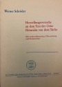 Herstellungsversuche an dem Text der "Crone" Heinrichs von dem Türlin. Mit neuhochdeutscher Übersetzug und Kommentar.